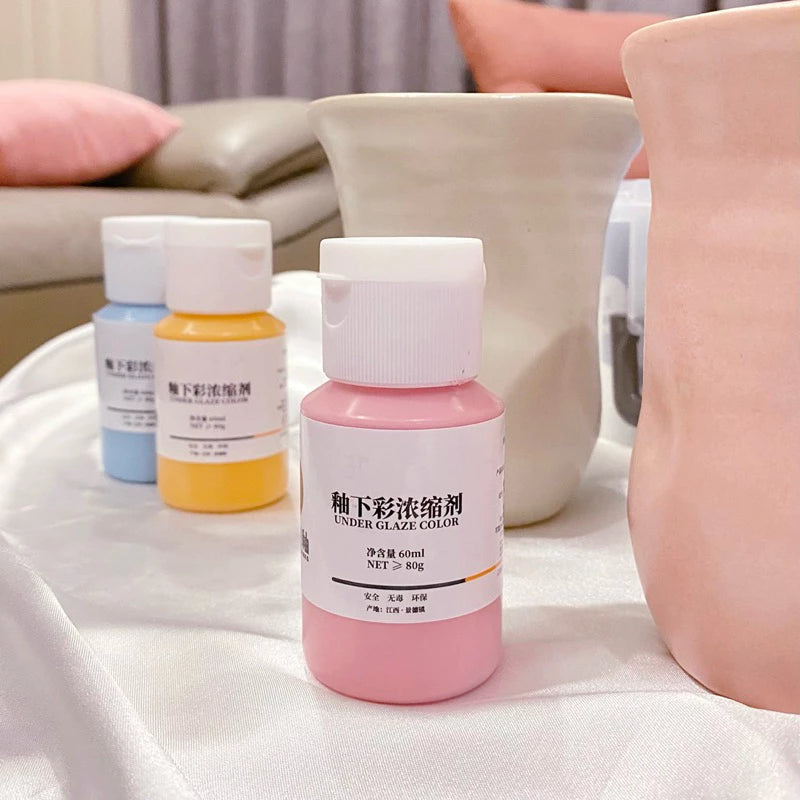 Ceramic Clay Underglaze Pottery Paint 60ml