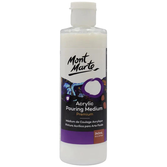 Mont Marte Acrylic Pouring Medium Premium 240ml