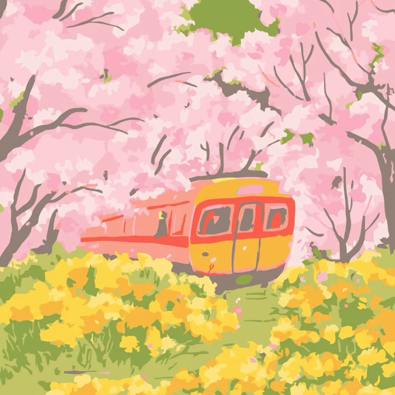 DIY Paint By Numbers - Scenic Acrylic Painting Kit Part 2