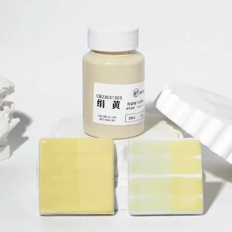 Ceramic Clay Underglaze Pottery Pastel Paint 80ml