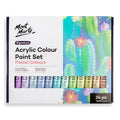 Mont Marte Pastel Acrylic Color Paint Set 36ml 24pcs