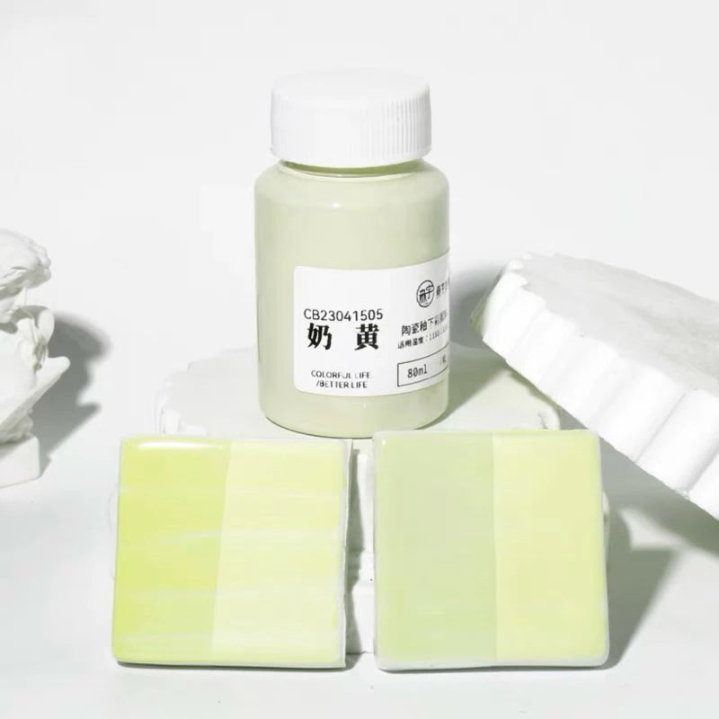 Ceramic Clay Underglaze Pottery Pastel Paint 80ml