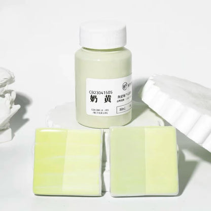 Ceramic Clay Underglaze Pottery Pastel Paint 80ml