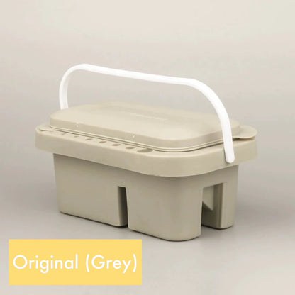 Multifunctional Paint Brush Bucket Storage Box + Brush Holder