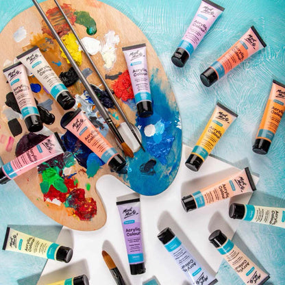 Mont Marte Pastel Acrylic Color Paint Set 36ml 12pcs