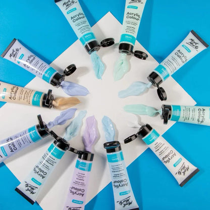Mont Marte Pastel Acrylic Color Paint Set 36ml 12pcs