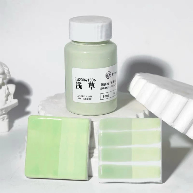 Ceramic Clay Underglaze Pottery Pastel Paint 80ml