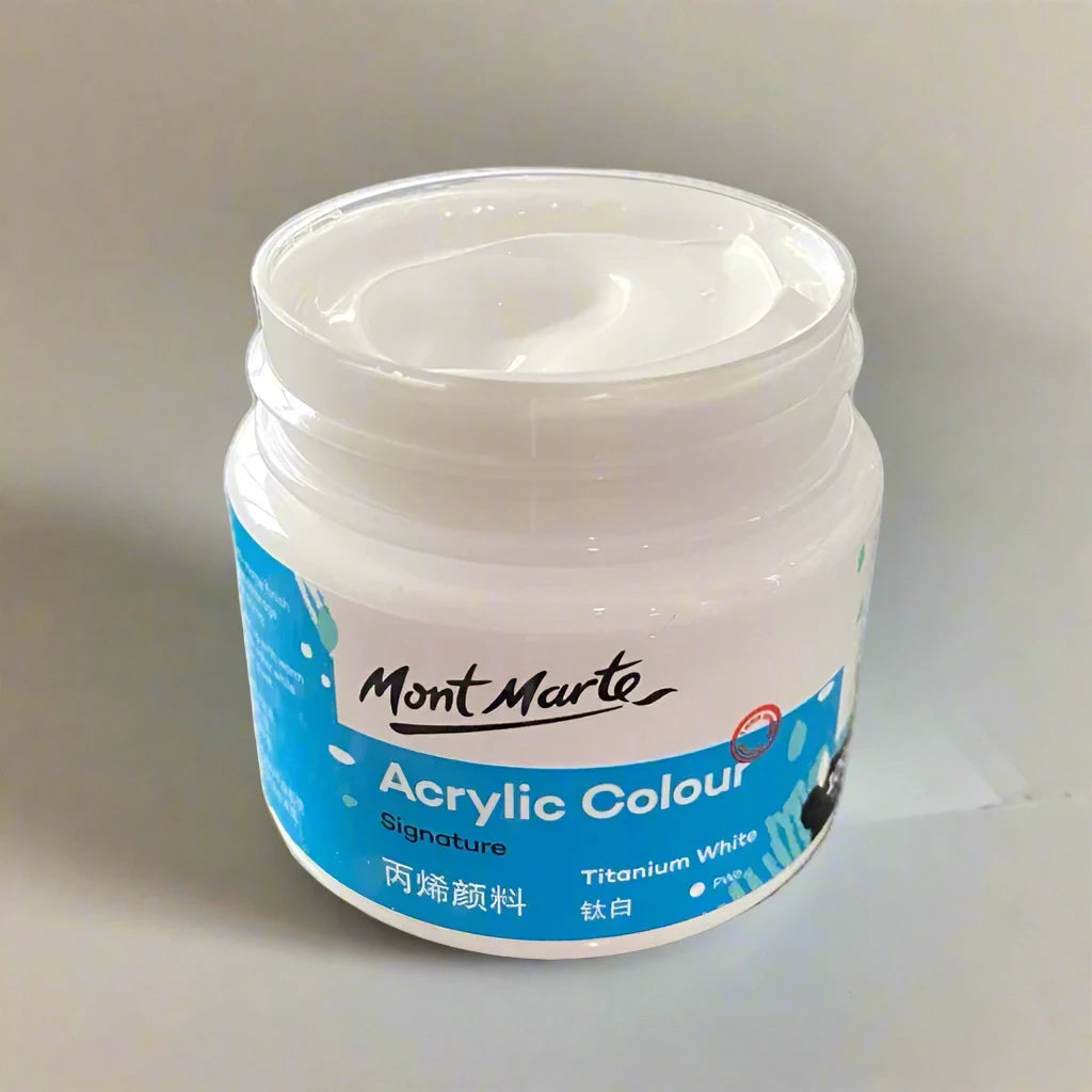 Mont Marte Gold & Silver Acrylic Paint 100ml 300ml