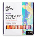 Mont Marte Pastel Acrylic Color Paint Set 36ml 36pcs