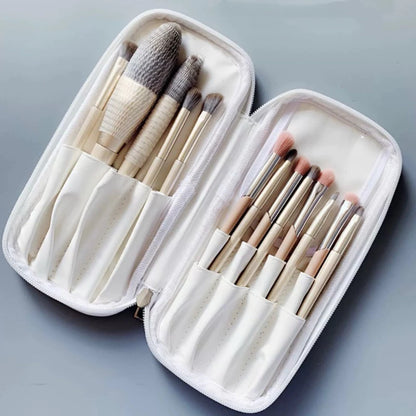 Leather Paint Brush Pouch