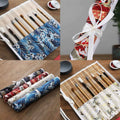 Bamboo Paint Brush Holder