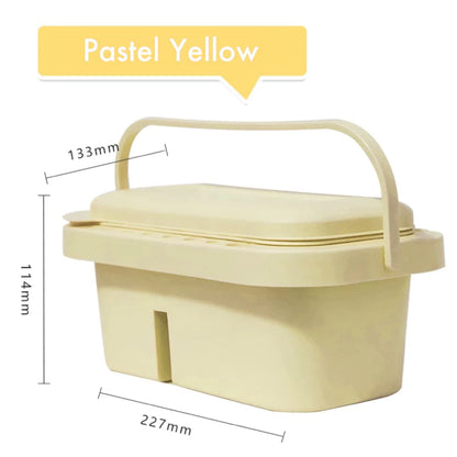 Multifunctional Paint Brush Bucket Storage Box + Brush Holder