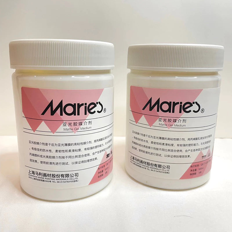 Marie’s Matte Gel Medium 275ml & 500ml