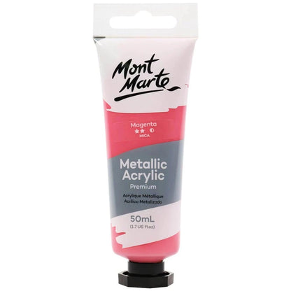 Mont Marte Metallic Acrylic Paint 50ml