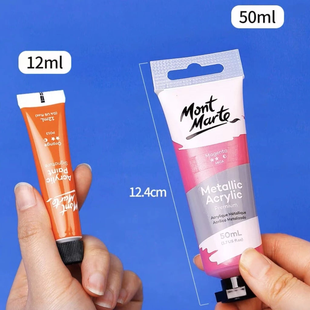 Mont Marte Metallic Acrylic Paint 50ml