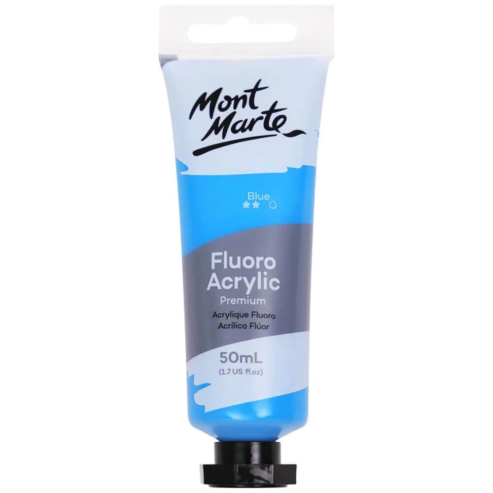 Mont Marte Fluorescent Acrylic Paint 50ml