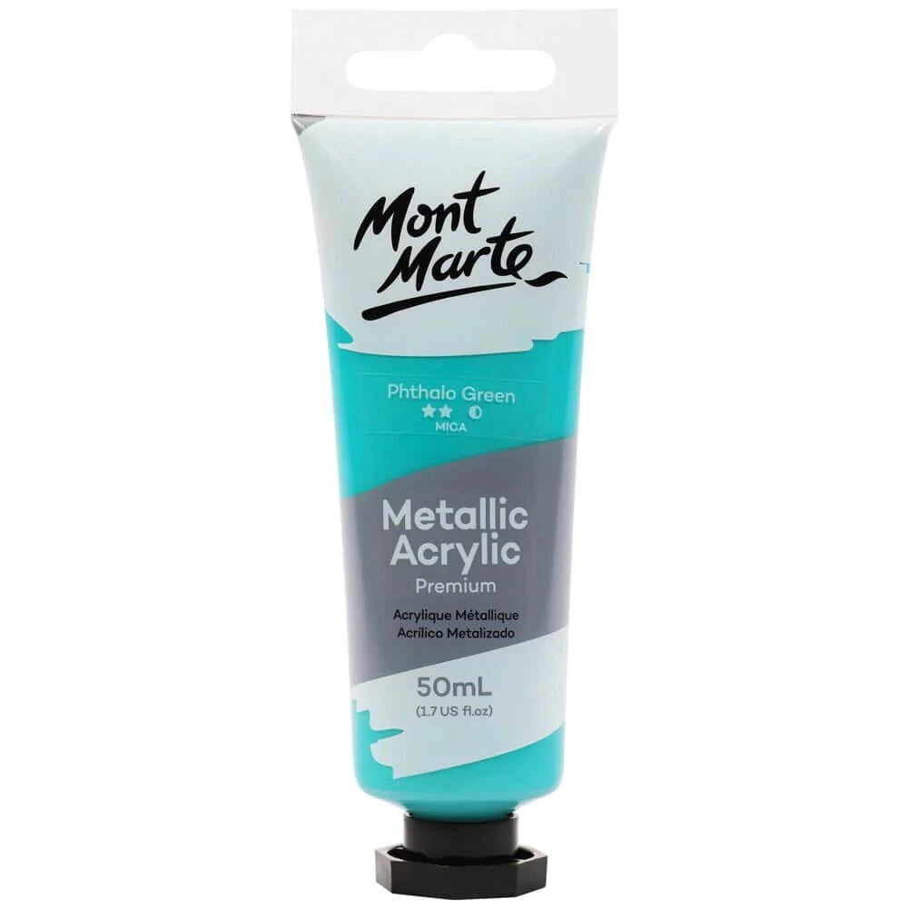 Mont Marte Metallic Acrylic Paint 50ml