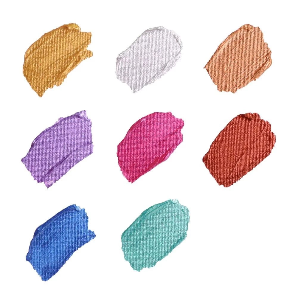 Mont Marte Metallic Acrylic Paint Set 36ml 8pcs