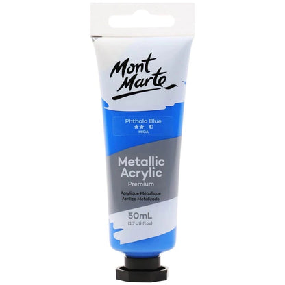 Mont Marte Metallic Acrylic Paint 50ml