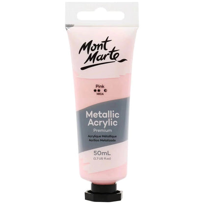 Mont Marte Metallic Acrylic Paint 50ml