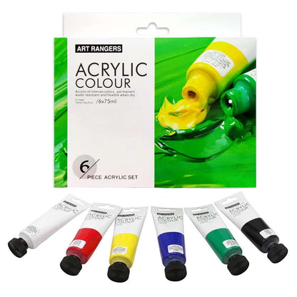 Art Ranger Studio Acrylic Paint Set 75ml 6pcs