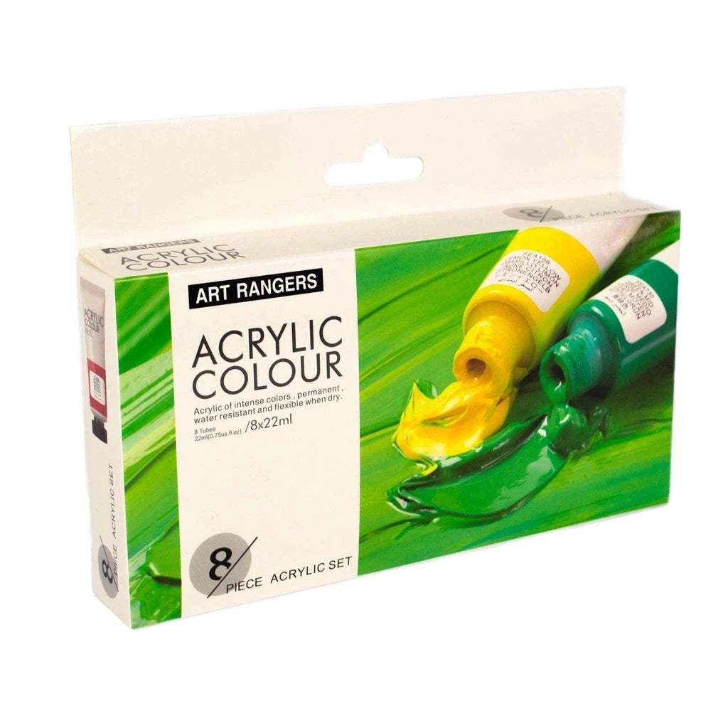 Art Ranger Studio Acrylic Paint Set 22ml 8pcs