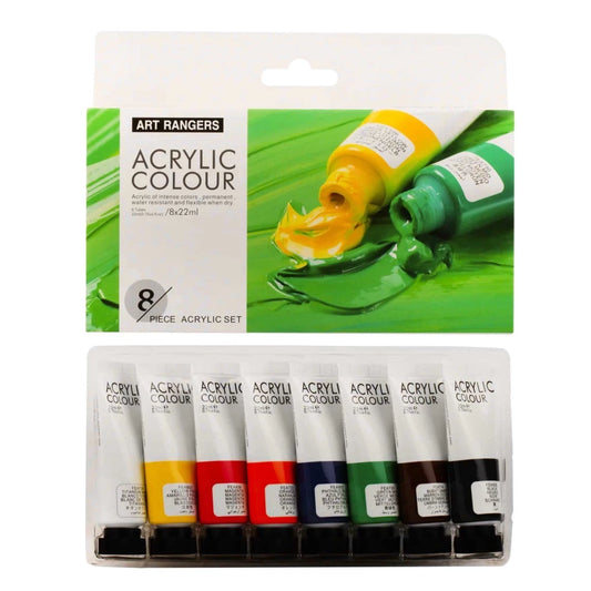 Art Ranger Studio Acrylic Paint Set 22ml 8pcs