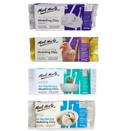 Mont Marte Air Hardening Modelling Clay Premium 500g
