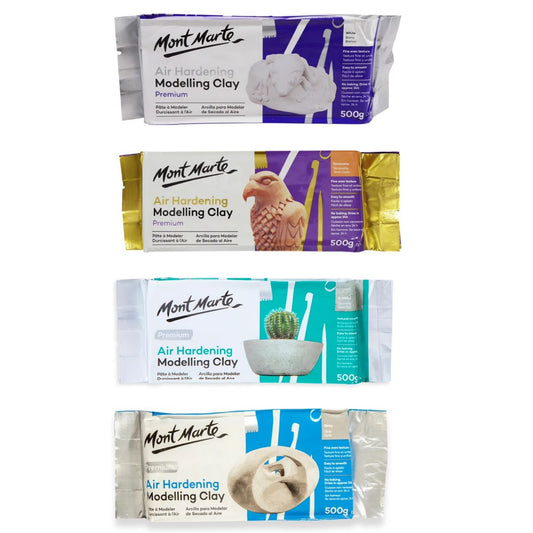 Mont Marte Air Hardening Modelling Clay Premium 500g